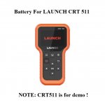 Battery Replacement for LAUNCH CRT511 TPMS Tool